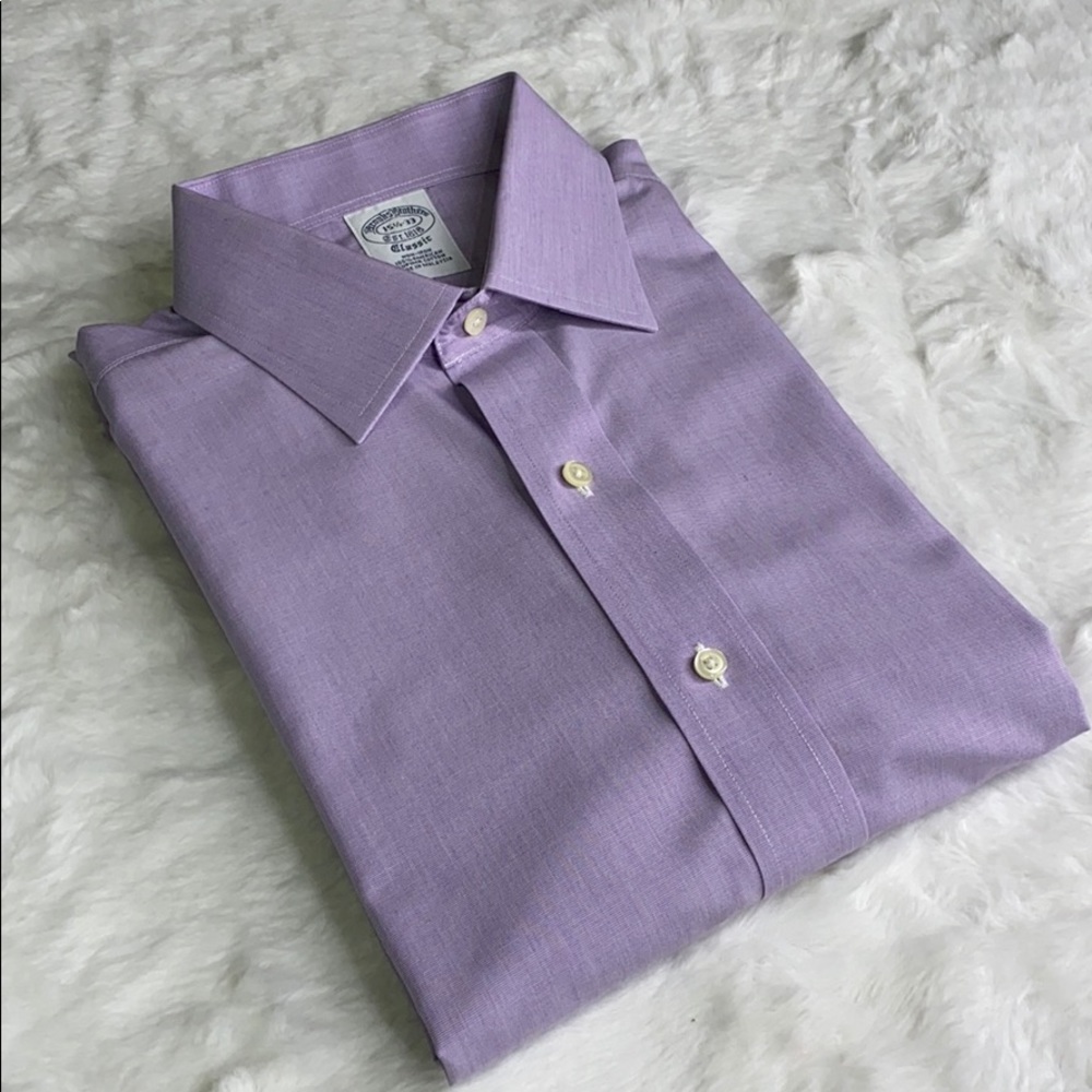 Brooks Brothers Long Sleeve Dress Shirt 15.5 33